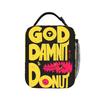 Vintage Cat Insulated Lunch Bags Large Dungeon Crawler Carl Meal Container Cooler Bag Tote Lunch Box Office Travel Food Bag