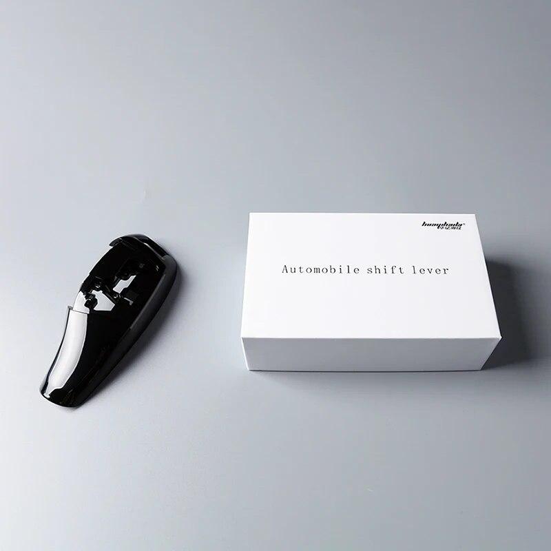 Auto LHD RHD Gear Shift Cover For BMW F10 F30 Head Knob Shifter Lever Interior Accessories Genuine Carbon Fiber 6 Colors