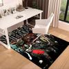 Rock music Slipk-not  Carpet, Chair Rug,Rug for Office Bedroom living rooms, Doormat decor Fan Gift Christmas Gift