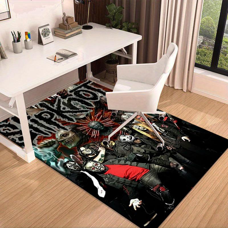 Rock music Slipk-not  Carpet, Chair Rug,Rug for Office Bedroom living rooms, Doormat decor Fan Gift Christmas Gift