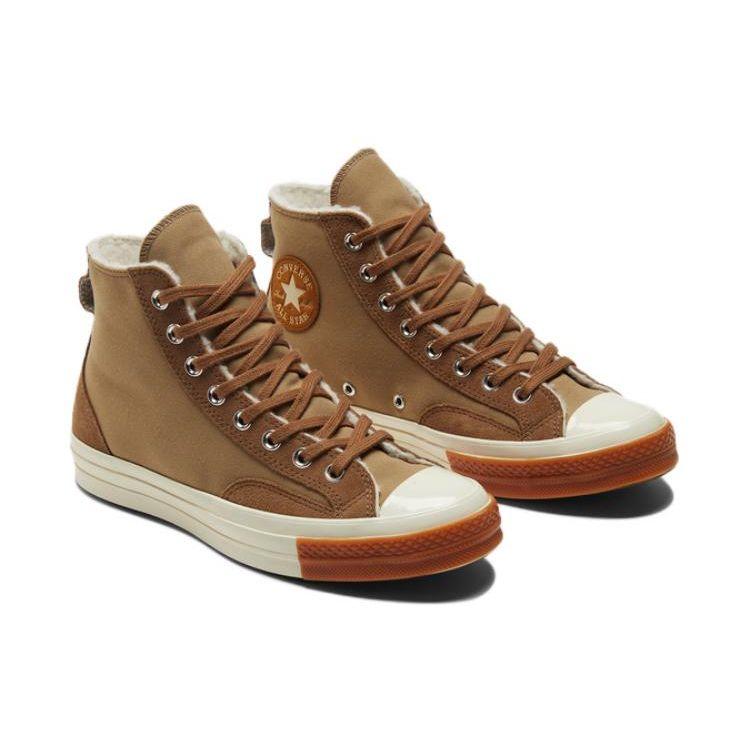 Converse Chuck 70 Hi Top Canvas Shoes Brown A04410C