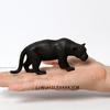 Figurina Leopardo Animali Giocattolo Figure Ocelot Pantera Ghepardo Giungla Animali Selvatici Figure Action Figure Giocattoli di Plastica Regali per Bambini