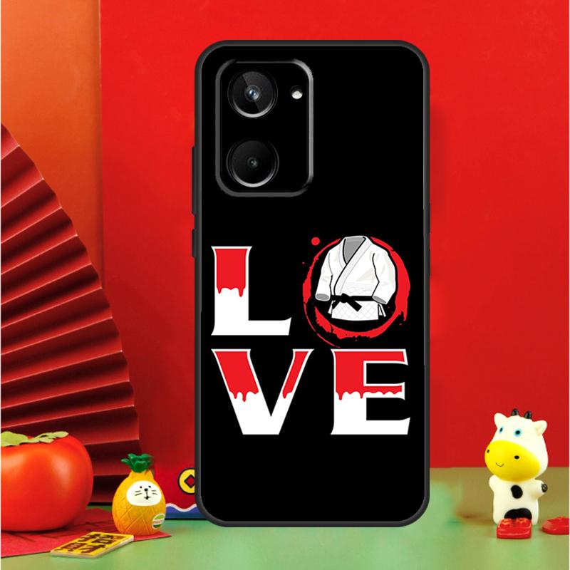 Judo Taekwondo Karate For Realme C35 C53 C55 C67 GT Neo 6 GT5 9 10 11 12 Pro Plus C25S C21Y C30 C31 C33 C51 Case