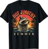 Heißes Jimothy Sommer Lustiges Virales Waschbär Meme T-Shirt1