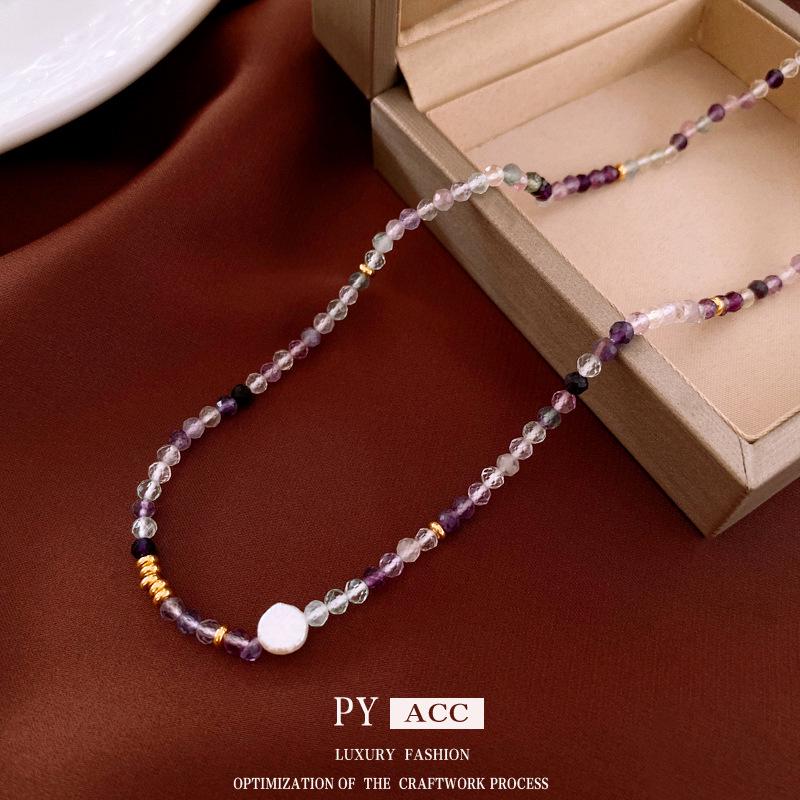 

Elegant Crystal Pearl Choker Necklace - Chic & Versatile Design