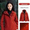 Camel Damen 3-in-1 Allwetter-Hardshelljacke