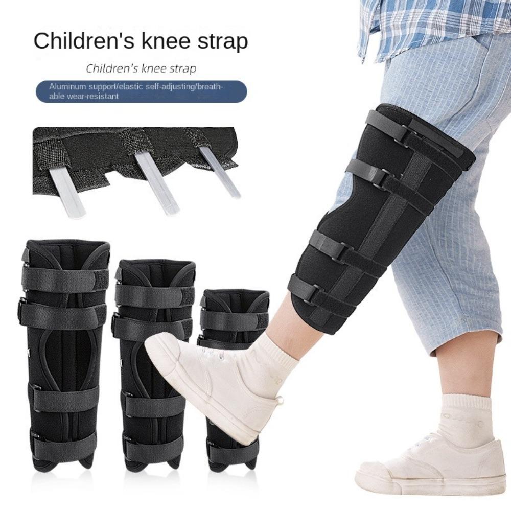 Fixation Children's Leg Strap Stable Breathable Leg Splint Support Adjustable Wear-resistant Knee Protector