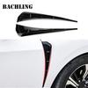 Car Side Fender Universal Side Wing Air Vent Hood Intake Fender Cover Moulding Trim Stickers Hood Intake Sticker Accessorie