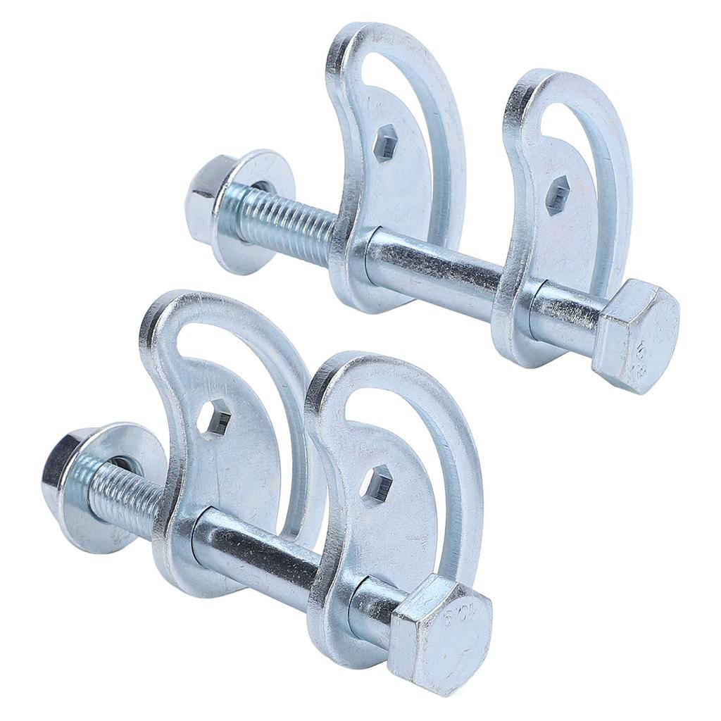 2 STÜCK Oberer Querlenker Sturz-Kit Eisen + 1,5 Grad Sturzschrauben Einstell-Kit Ersatz für XL 1500 2500 Silber