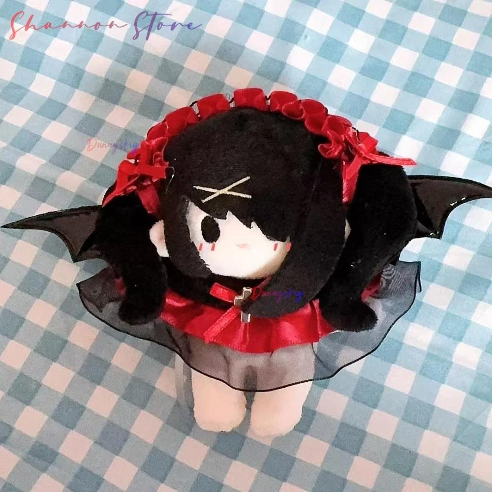Bedürftiges Mädchen Überdosis Super Amane Plüsch-Accessoire - 10cm Größe, Pastell-Outfit mit Rosa Schleifen & Kreuz-Detail Anime Rollenspiel