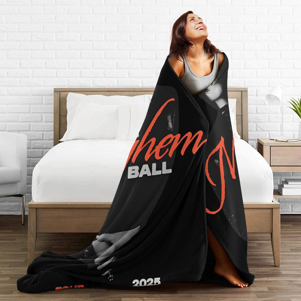 Lady Gaga The Mayhem Ball Tour 2025 Fashion Blanket Super Soft Cozy Throw Fashion Blankets for Couch Multi-size Bedspreads