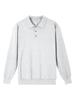 Herbst Winter High-End Herren Poloshirt Pullover mit Kragen - Mittelalter Business Stil, Warme Strickware mit langen Ärmeln.