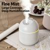 USB Mini Humidifier, Ultrasonic Aroma Essential Oil Diffuser with Color LED Lamp, Quiet Mist Maker for Home & Car