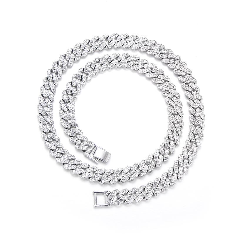 Unisex Trendy Cuban Chain Necklace - Hip Hop Collarbone Style
