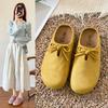 Retro Versatile Flat-bottomed Boken Bag Head Slippers 2025 Spring New Butterfly Machine One-pedal Soft-soled Half Slippers