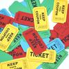 2000 Pcs 1000 Pairs Raffle Tickets, 50/50 Double Raffle Tickets, 250 Double Tickets Per Stack, for Events, Entry, Carnivals, and Door Prizes