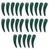 25Pz Lama in Plastica per Tosaerba Dente Piatto in ABS Pulizia Casa Taglio Rapido Separato Lama in Plastica per