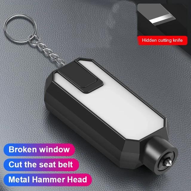 Auto-Sicherheitshammer, Notfall-Fensterbrecher, multifunktionaler Sicherheitshammer, Rettungshammer, Sicherheitszubehör
