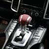 Elegant Interior Retrofit Aluminum Alloy Gear Shift Knob Upgrade Kit Carbon Fiber Leather for Porsche Cayenne 2011-2017