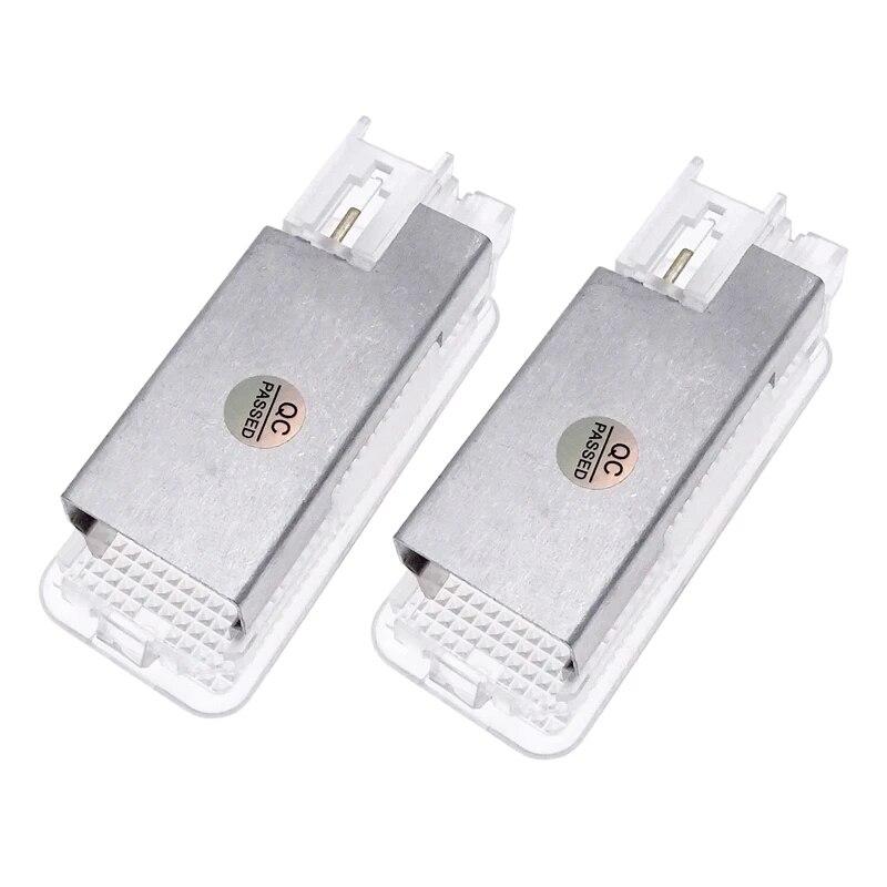 Bombilla Led Interior para coche, lámpara para guantera, luz de maletero, 12V, 1 par, para Peugeot 206, 207, 306, 406, 307, 406, 407, 607, 806, 308, 3008