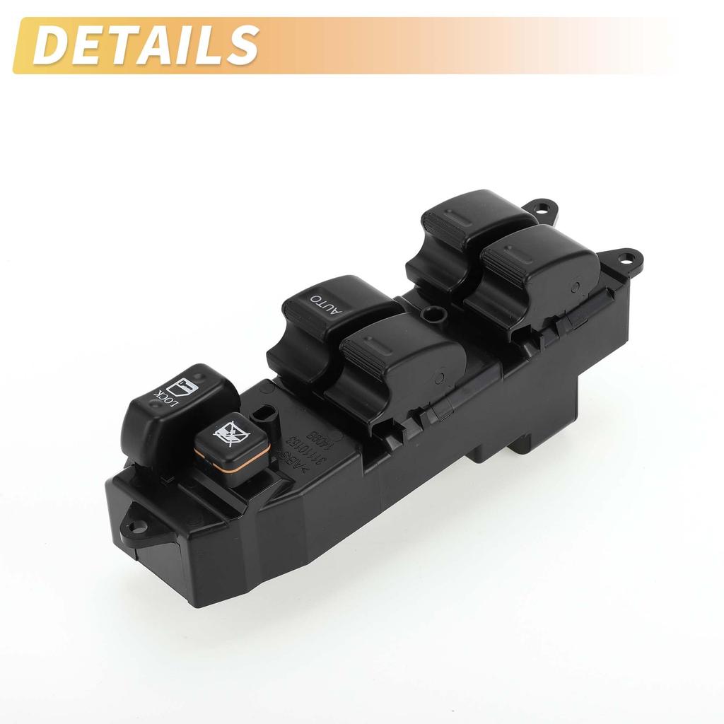 uxcell Compatible Toyota Yaris 1999-2005 Front Right Driver Side Power Window Switch Window Control