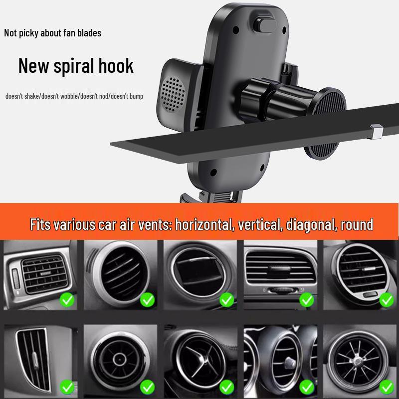Automatic Lock Air Vent Car Phone Holder for Navigation