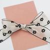 1Pcs Diy Making Hair Accessories 10 Yard Love Flocked Polyester Ribbon 3.8Cm Soft Silk Ribbon For Holiday Decor Packing Gifts