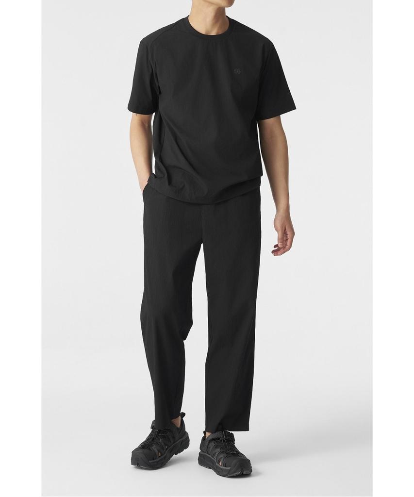 Koolongseupocheu Men'S Crease Length Pants (Set-Up) Tlpnm26611Blk