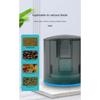Automatic Fish Feeder Usb Rechargeable Food Dispenser With Large Capacity Water Tank For Aquarium