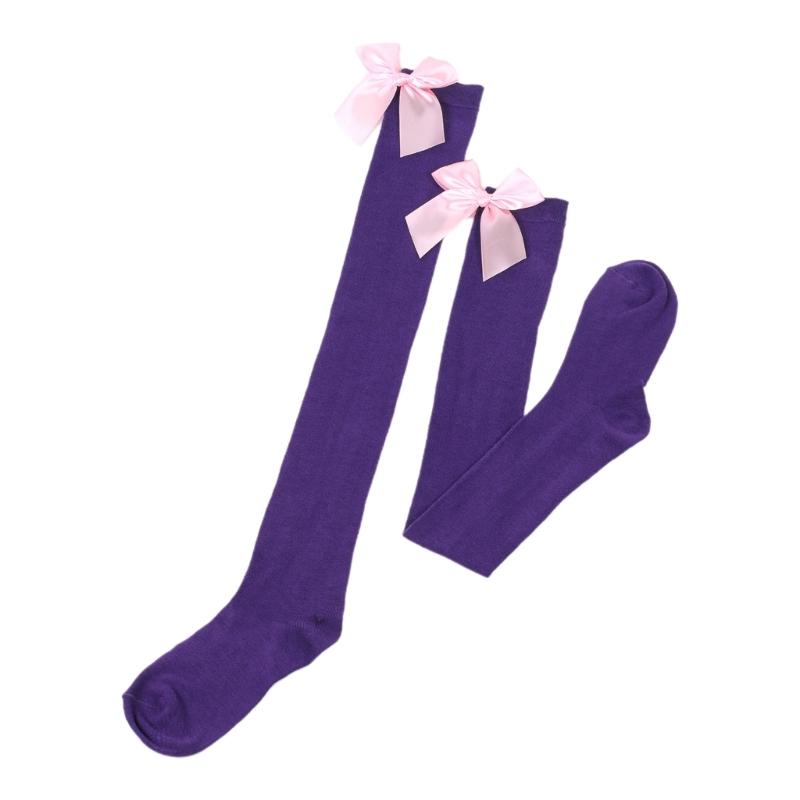 Cute Bow Boot Sock Leg Warmer High Sock for Daily Wear Cosplay Thigh High Sock Over the Knee High Boot Stocking Leg Warm