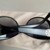 Used TORY BURCH black sunglasses with case