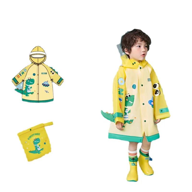 Keconutbear Kinder Regenmantel Neu Wasserdicht Jungen Mädchen Regenbekleidung Wandern Regenmantel Kindermode Regenmantel Studenten Regenkombi
