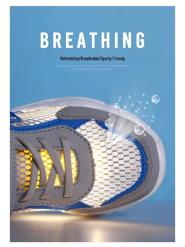 2026 Atmungsaktive Jungen-Sportschuhe aus Mesh - Frühjahrskollektion für Kinder