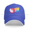 Pink Shark Rainbow Funny Solid Color Baseball Caps Peaked Cap Nimona Girl Sun Shade Hats Men Women
