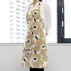 Marimekko Pieni Unikko Apron, Off-White, Beige, and Dark Blue, 069907, Size 185, 83.5cm [Parallel Import]