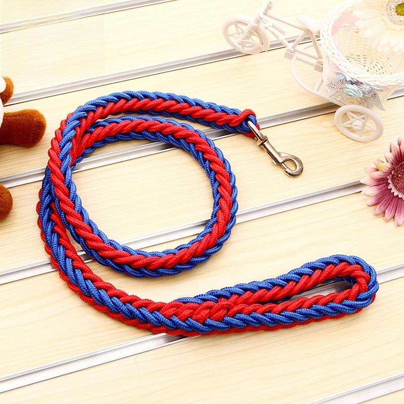 Guinzaglio in Corda per Cani di Taglia Grande Con Materiale in Nylon Resistente Non Estensibile Per Passeggiate Quotidiane