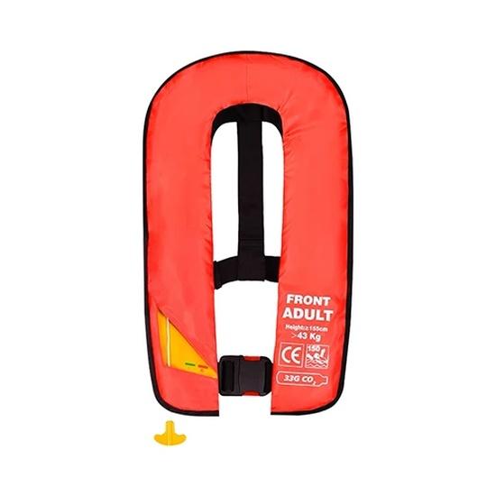CE Certification Automatic/Manual Inflatable Life Vest PFD Life Jacket Highly Visible for Adult Fishing Boating Accessories Manual inflation