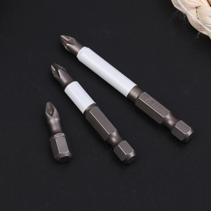 6/7Pcs Cross Screwdriver Head Strong Magnetic Anti Slip High Hardness Electric Screwdriver Tool Electric Drill Hexagonal