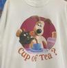 Reprinted Wallace & Gromit Cup Of Tea T Shirt Full Size S-5XL Unisex T-Shirt