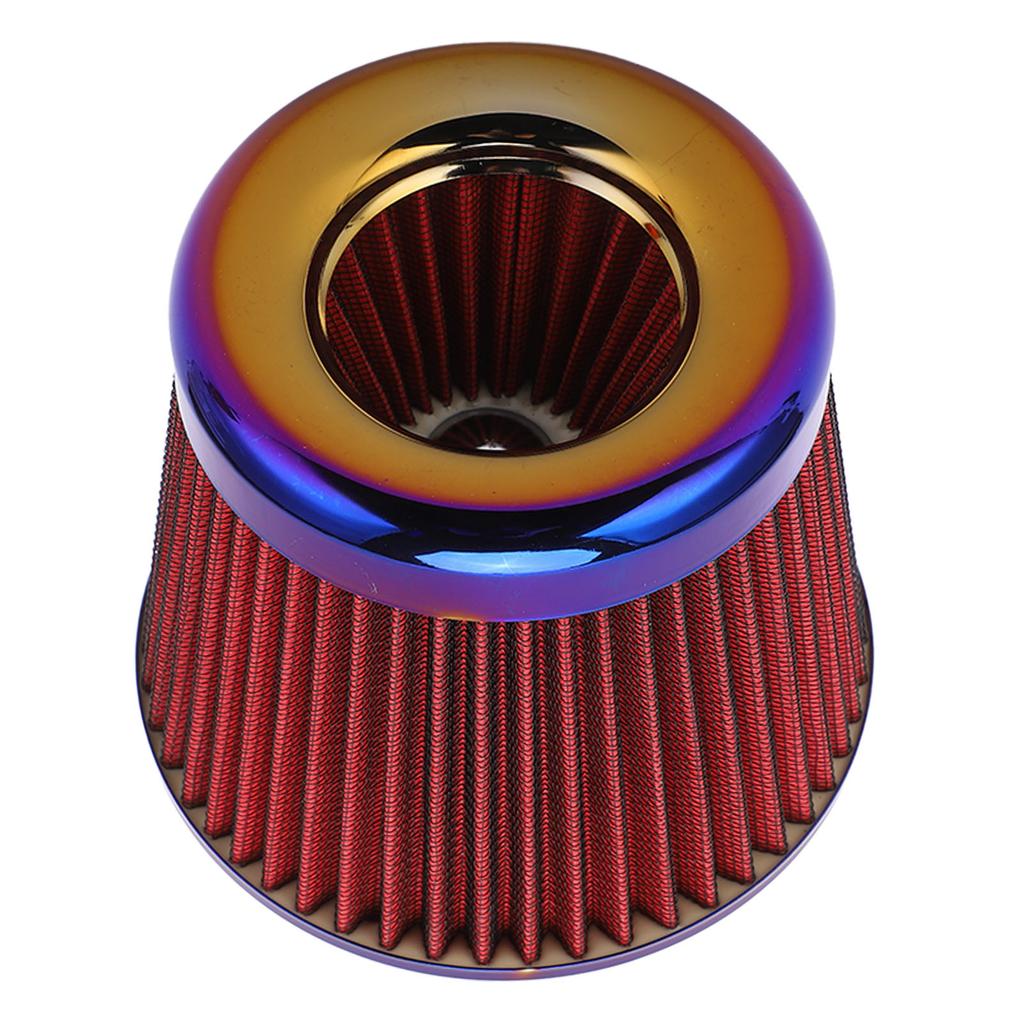 Car     Filter 3inCelsius76mm High Performance Washable Reusable Cone   Accessory