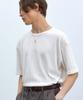 Triple Sense Crochet Knit T-Shirt_Blue