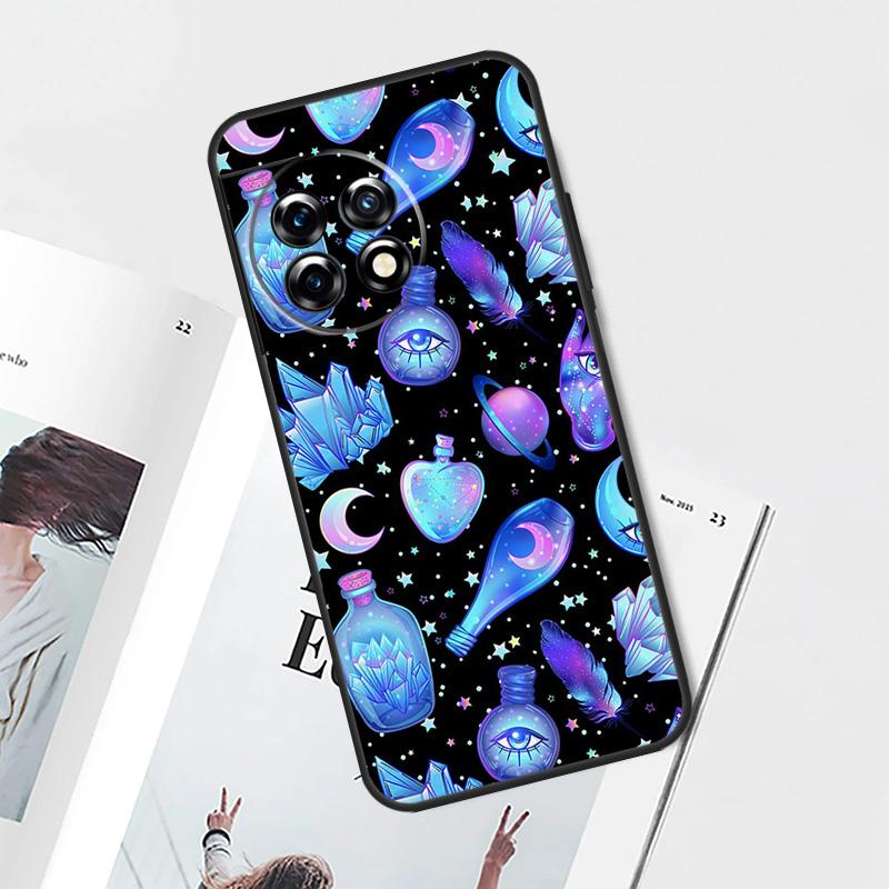 

Occult Witchcraft Moon Gothic Witch Case For OnePlus Nord CE 5 3 4 Lite N20 N30 OnePlus 15 13 12 11 10 Pro 12R 13R 10T 13T Cover OnePlus 9Pro