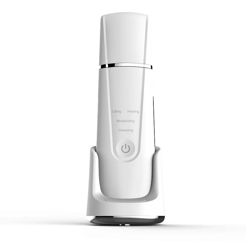 Multi-Functional Ultrasonic Skin Peeling Scrubber Facial Exfoliate Spatula for Body Nose Lips Cleansing