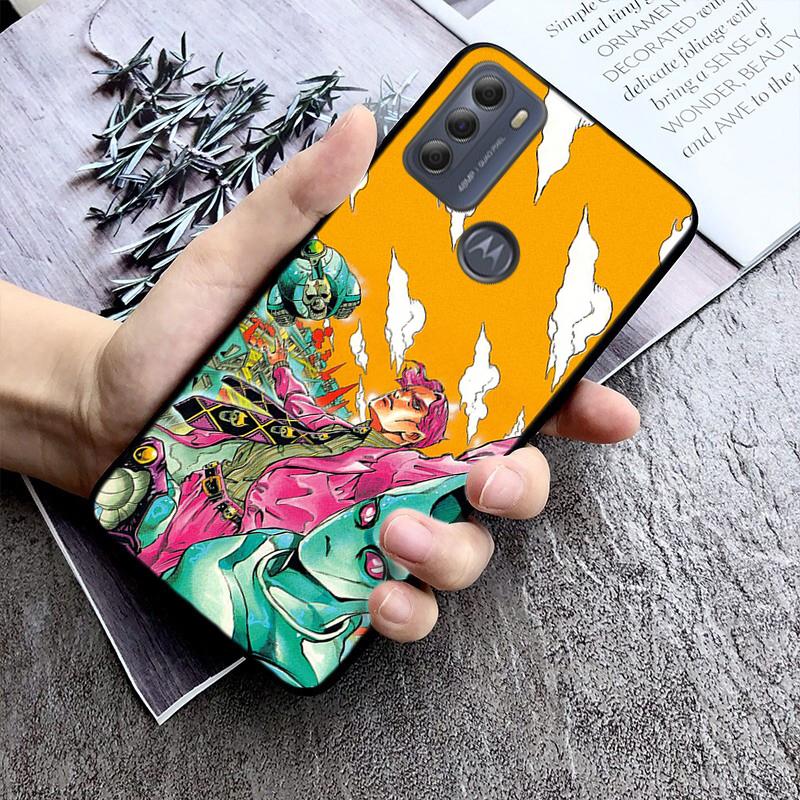 Phone Case For Moto G86 G85 G75 G15 G05 G56 G72 G53 G54 G84 G60 G31 G32 G24 G 5G G Play JoJo's bizarre adventure