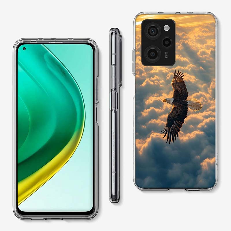 Soaring Eagle Hunting Cover Phone Case For Xiaomi Poco M8 M7 M6 M4 M3 X7 X6 X4 Pro F7 Ultra M5S Mi 14 14T 15 15T 12T 10T Pro 12S