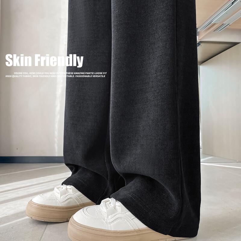 Handu Yishe Women's Slim Straight-Leg Commuter Trousers