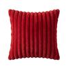 Imitation Rabbit Plush Pillowcase,Modern and Simple Home Decoration Pillowcase, Living Room Solid Color Sofa Cushion, Pillowcover