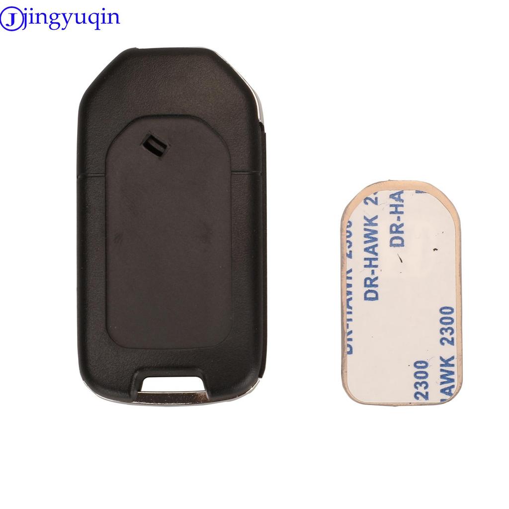 Jingyuqin Update Modified 3/4 Buttons Car Key For Honda Accord Pilot Cr-V Key Housing Civic Insight Ridgeline 2003-2013