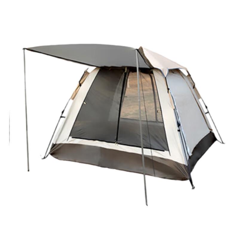 Automatic 3-4 Person Camping Tent with Vestibule