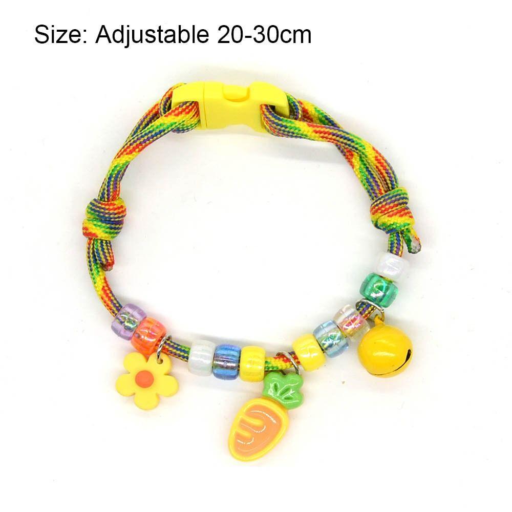 Colorful Cat Puppy Collar Braided Pet Neck Rings Cute Pet Necklace  Cat